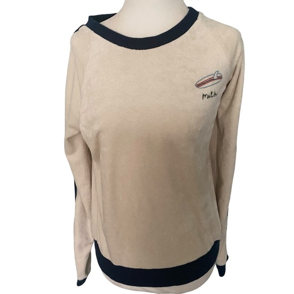 Faherty Malibu Velour sweater - Picture 2 of 7